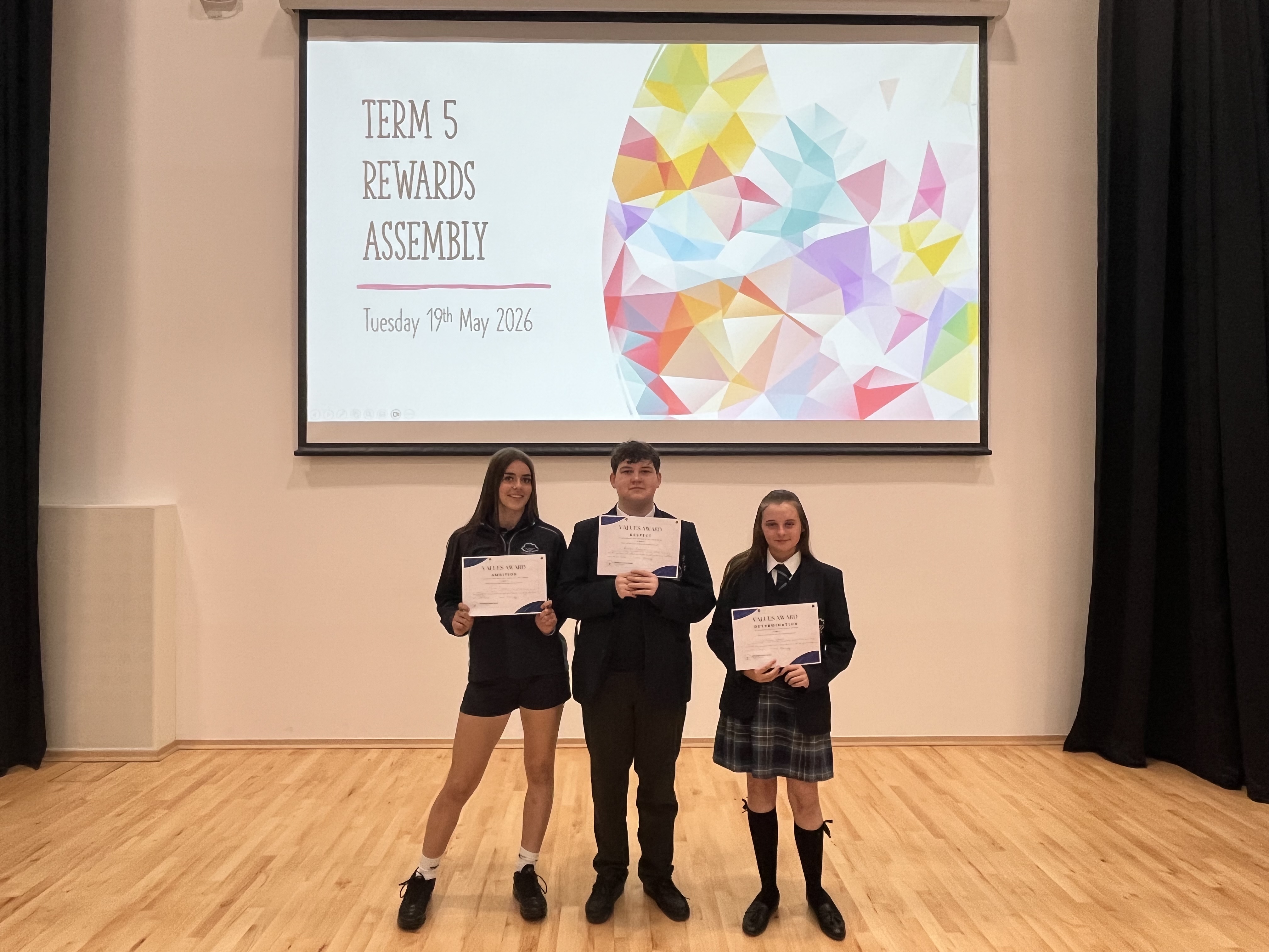 Term 5 Year 9 Celebration Assembly