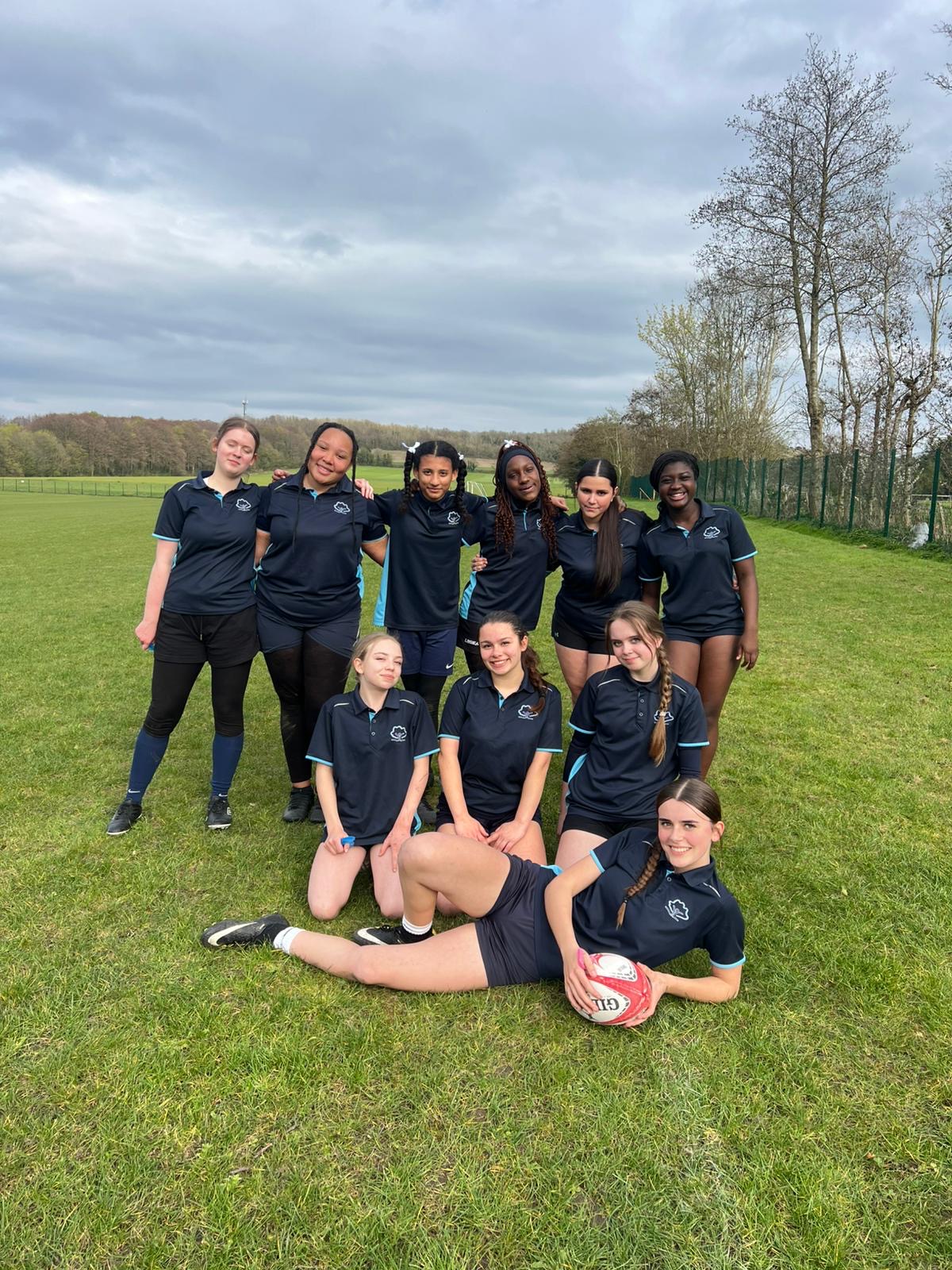 U14 Girls Rugby win 60-10 v Wye School