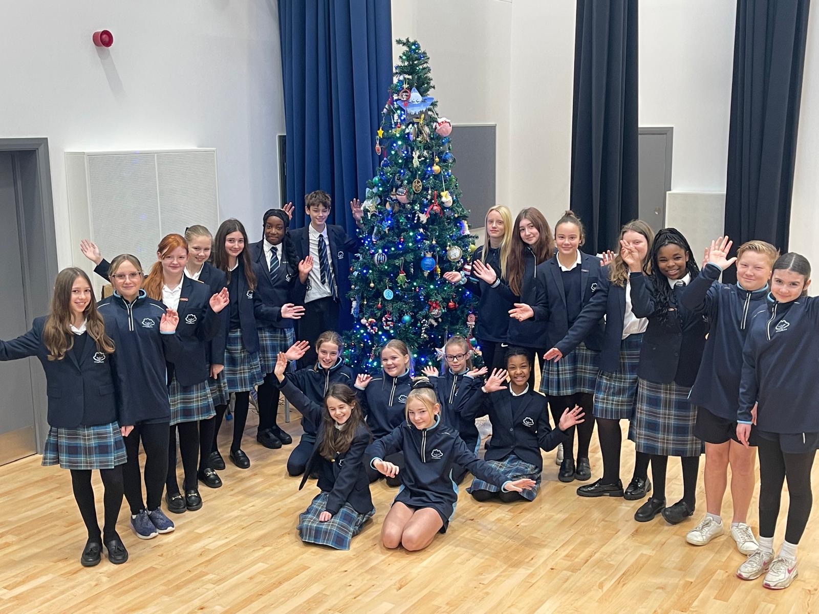 CGS Christmas Tree is up!