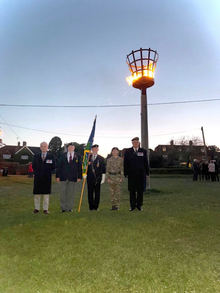 VE Day Event - CCF Support from Y8 Pupil